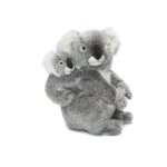 Peluche wwf koala maman avec bb 28 cm - wwf