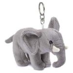 Peluche wwf porte cl elphant 10 cm (10 cm)