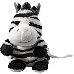 Peluche zèbre - nettoyeur d'écran - 60720 noir et blanc Peluche zèbre - nettoyeur d'écran - 60720 noir et blanc