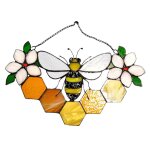 Pendentif en acrylique, d�coration d'int�rieur et d'ext�rieur, caf�, bar, abeille, cadeau, salon, fen�tre, ...