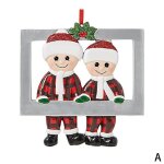 Pendentif arbre de noël en famille, décoration d'arbre de noël, bricolage, accrocher votre cadre, nom ... Pendentif arbre de noël en famille, décoration d'arbre de noël, bricolage, accrocher votre cadre, nom ...