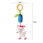 Pendentif carillon a vent pour poussette de bb, avec cloche et colle dentaire, jouet pour de 0 a 3 ...