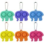 Pendentif en forme d'éléphant, jouet en silicone, décompression, doux, adoucissant, pour enfants, cadeaux ... Pendentif en forme d'éléphant, jouet en silicone, décompression, doux, adoucissant, pour enfants, cadeaux ...