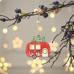 Pendentif led pour arbre de noël, etoile en bois, décoration de voiture, cadeaux pour enfants, jouets, ... Pendentif led pour arbre de noël, etoile en bois, décoration de voiture, cadeaux pour enfants, jouets, ...