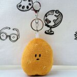 Pendentif mignon de petit pomme de terre en peluche de harbin nanfa decoration idale pour porte - cls ...
