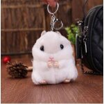 Pendentif petit hamster en peluche, 4 couleurs, poup�es en peluche, jouets d'animaux de simulation, porte ...