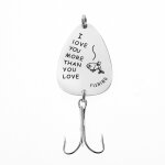 Pendentif triangle en acier inoxydable, grand poisson ancre, crochet hypoallerg�nique, porte - cl�s, ...