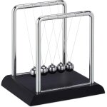Pendule de newton (14 cm x 11, 5 x 14, 5 cm) pendule de newton balanoire de newton berceau ballon d'quilibre ...