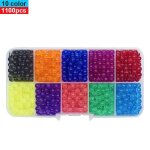 Perles en cristal de 10 couleurs, recharge, bricolage, spray d'eau, magique, jeu educatif, cadeau pour ...