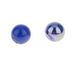 Perles rondes en verre, 20 pices, jouets pour dames chinoises, jeux, dcors