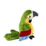 Perroquet parlant electrique en peluche pour enfants, jouet cratif, cadeau d'anniversaire, oiseau, rptition ...