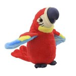 Perroquet parlant en peluche electrique, jouet mignon, oiseau en peluche, répétition de ce que vous dites, ... Perroquet parlant en peluche electrique, jouet mignon, oiseau en peluche, répétition de ce que vous dites, ...