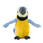 Perroquet parlant en peluche, jouet mignon, r�p�tition de ce que vous dites, perroquet parlant electrique, ...