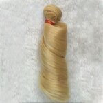 Perruque boucle en forme de poire pour poupes, postiche a faire soi - mme, couleur dgrade, accessoires ...