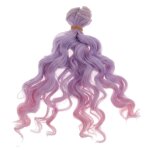 Perruque de cheveux lisses 18x100cm, accessoires de bricolage pour 1 / 3 1 / 4 1 / 6 bjd sd as dz dd ...