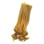 Perruque de cosplay longue et boucle pour poupes blythe, perruque de fte, a la mode, pour cosplay ...