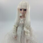 Perruques de haute qualit� pour poup�es, 1 / 6 1 / 4bjd sd, bricolage, fabrication de cheveux a la main, ...