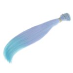 Perruques lisses violettes de rechange pour poup�e, convient a toutes sortes de jouets