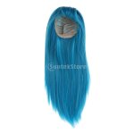 Perruque longue lisse avec frange, 1 / 3 cheveux pour poup�e blythe, diy