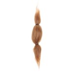 Perruque longue et lisse pour poupe reborn, ressemblant a de vrais cheveux fins de bb