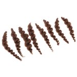 Perruque mohair boucl�e a 8 bandes, cheveux vierges, pour poup�e reborn, diy