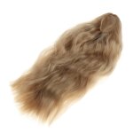Perruque de poupe en fiber de haute temprature, cheveux longs boucls, 1 / 3 bjd