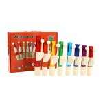 Persch - jouet musical en m¿¿tal pour enfants , 8 notes, xylophone, apprentissage de la musique, fuchsia, ... Persch - jouet musical en m¿¿tal pour enfants , 8 notes, xylophone, apprentissage de la musique, fuchsia, ...