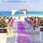 Ptales de rose, utiliss pour la dcoration de mariage, dcoration de vacances et fte d'anniversaire, ...