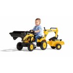 Les petits baroudeurs tractopelle a p�dales komatsu