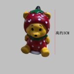 Petit chat mignon de la marque etrangre dcoration de paysage en miniature matriau de tte de stylo ...