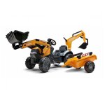 Les petits jardiniers tractopelle case ce