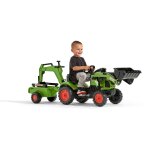 Les petits jardiniers tractopelle a p�dales claas