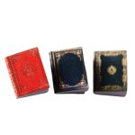Petits livres miniatures en papier, maison de poupe, dcoration bible, multi - usages 1:12, 3 pices ...