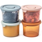 Petit pot conservation bébé silicone, lot de 6 pot bebe repas, pot bebe conservation 120ml, boîtes de ... Petit pot conservation bébé silicone, lot de 6 pot bebe repas, pot bebe conservation 120ml, boîtes de ...