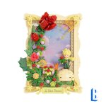 Pantasy - le petit prince cadre 3d de la rose