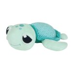 Ma petite carapace peluche tortue lumineuse naturelle + / - 25 cm - jemini - chargeable a la lumiere, ...
