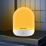 Petite lampe tactile rechargeable avec batterie 2600 mah avec 3 couleurs de lumi�re, luminosit� variable, ...