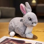 Petite poupée lapin en peluche, mascotte de l'année du lapin, poupée de chiffon pour enfants, cadeau ... Petite poupée lapin en peluche, mascotte de l'année du lapin, poupée de chiffon pour enfants, cadeau ...