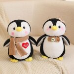 Petite poupée pingouin en peluche, mignon couple de poupées pingouins, poupée endormie pour enfants, ... Petite poupée pingouin en peluche, mignon couple de poupées pingouins, poupée endormie pour enfants, ...
