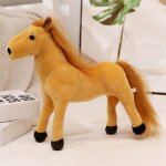 Petite poupe poney en peluche, cheval de sang, cheval dragon blanc, poupe de chiffon, cadeau pour garon ...