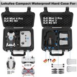 Petite valise rigide etanche pour drone dji mini 4 pro et accessoires de drone dji mini 4 (etui uniquement) ... Petite valise rigide etanche pour drone dji mini 4 pro et accessoires de drone dji mini 4 (etui uniquement) ...