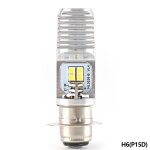 Phare led super lumineux h4 px15d pour moto, 12v - 80v 3030 cob, feux drl universels pour moto, scooter, ... Phare led super lumineux h4 px15d pour moto, 12v - 80v 3030 cob, feux drl universels pour moto, scooter, ...