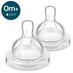 Philips avent scy761 / 02 t�tine de biberon silicone rond d�bit liquide epais