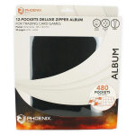 Phoenix shield - zip album deluxe 480 cartes - noir