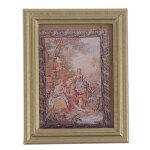 Photo miniature de maison de poupée 1:12, peinture a l'huile murale, 5. 2x4. 4cm, nouvelle collection ... Photo miniature de maison de poupée 1:12, peinture a l'huile murale, 5. 2x4. 4cm, nouvelle collection ...