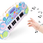 Piano clavier jouet orgue electronique 24 touches educatif avec lumires, instruments musicaux pour garons ...