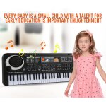Piano electronique a 61 touches, instrument jouet, musique numrique, clavier electronique, piano electrique, ...