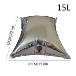 Pichet d'eau pliable, conteneur d'eau pliable, sac d'eau avec robinet, sac d'eau d'urgence en film composite ...