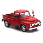 Pick - up en m�tal r�tro 1:32 mod�le voiture jouet pour enfants, voiture de no�l, d�coration de la maison, ...