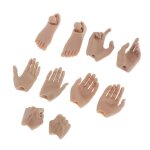Pices de corps pour figurine 12 pouces, echelle 1 / 6, ensemble mains et pieds de soldat, rplique